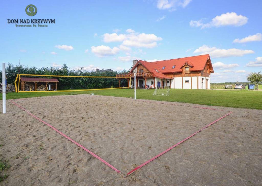 Dom Nad Krzywym - Prywatna Plaza, 2 Boiska, Sauna, Plac Zabaw Krzywe  المظهر الخارجي الصورة