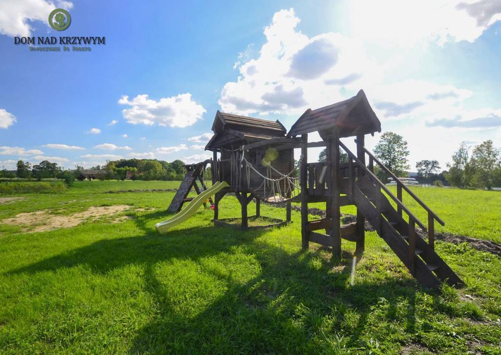 Dom Nad Krzywym - Prywatna Plaza, 2 Boiska, Sauna, Plac Zabaw Krzywe  المظهر الخارجي الصورة