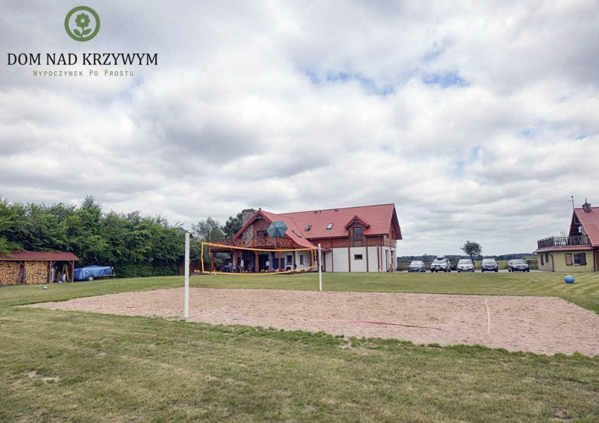 Dom Nad Krzywym - Prywatna Plaza, 2 Boiska, Sauna, Plac Zabaw Krzywe  المظهر الخارجي الصورة