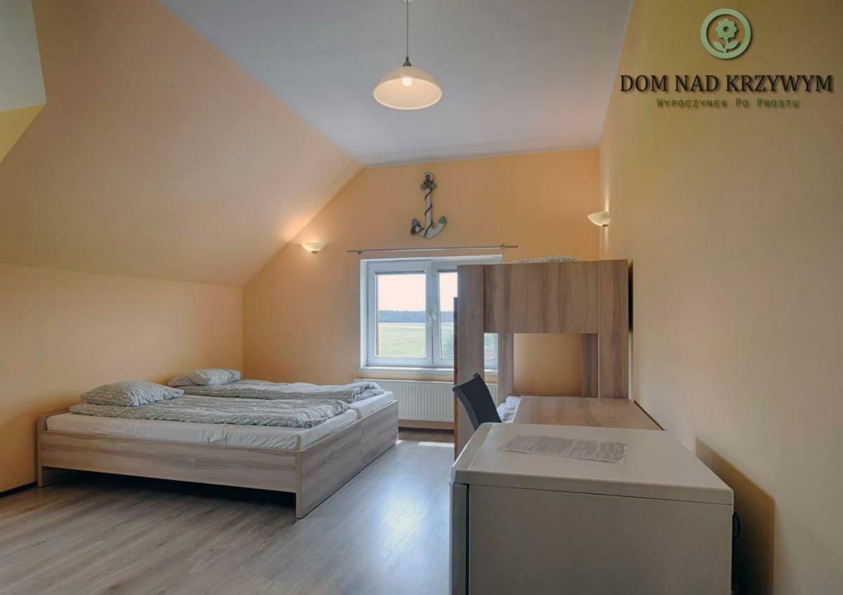 Dom Nad Krzywym - Prywatna Plaza, 2 Boiska, Sauna, Plac Zabaw Krzywe  المظهر الخارجي الصورة