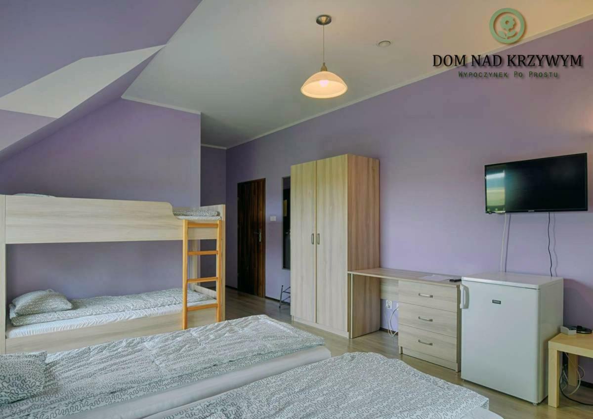 Dom Nad Krzywym - Prywatna Plaza, 2 Boiska, Sauna, Plac Zabaw Krzywe  المظهر الخارجي الصورة